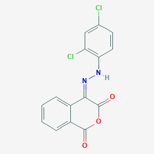 molecular formula C15H8Cl2N2O3 B7787772 CID 6270651 