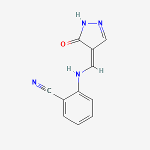 molecular formula C11H8N4O B7787784 CID 5914830 