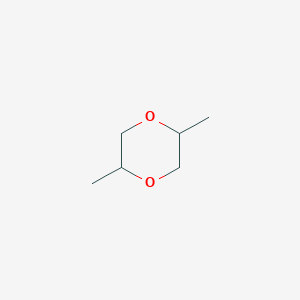 molecular formula C6H12O2 B077878 二甲基二氧六环 CAS No. 15176-21-3