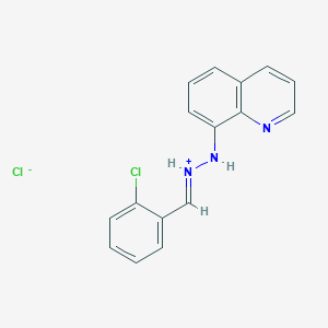 molecular formula C16H13Cl2N3 B7787810 CID 16413610 