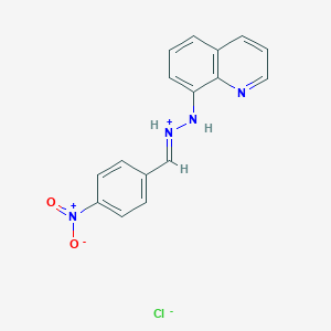 molecular formula C16H13ClN4O2 B7787819 CID 16413613 
