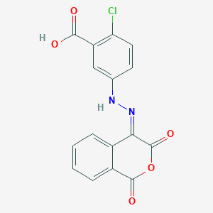 molecular formula C16H9ClN2O5 B7787882 CID 9670810 