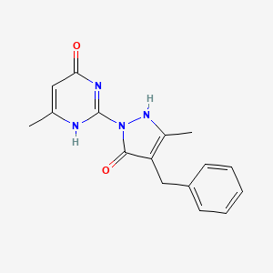 molecular formula C16H16N4O2 B7787888 CID 3775069 