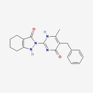 molecular formula C19H20N4O2 B7787894 CID 3647987 
