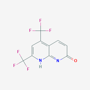 molecular formula C10H4F6N2O B7787907 CID 2783084 