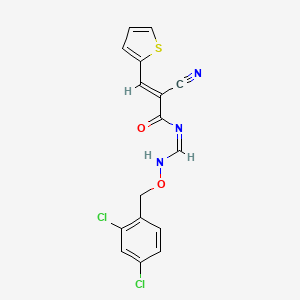 molecular formula C16H11Cl2N3O2S B7787910 CID 6289934 