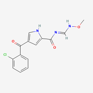 molecular formula C14H12ClN3O3 B7787933 CID 3786687 