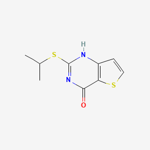 molecular formula C9H10N2OS2 B7787965 CID 1487589 