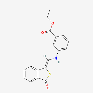 molecular formula C18H15NO3S B7788010 CID 5926598 