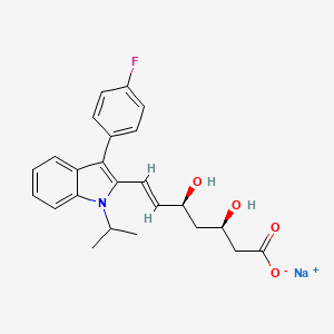 molecular formula C24H25FNNaO4 B7788081 CID 6420065 