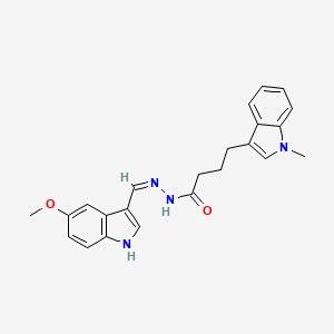 molecular formula C23H24N4O2 B7788138 CID 135787044 