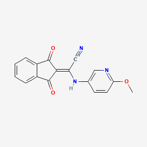 molecular formula C17H11N3O3 B7788199 CID 5147888 