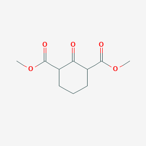 molecular formula C10H14O5 B7788374 Dimethyl 2-oxocyclohexane-1,3-dicarboxylate 