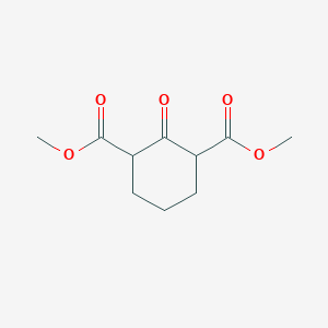 molecular formula C10H14O5 B7788374 2-氧代环己烷-1,3-二甲酯二羧酸 