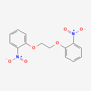 molecular formula C14H12N2O6 B7788452 1,2-Bis(2-Nitrophenoxy)ethane CAS No. 4742-89-6