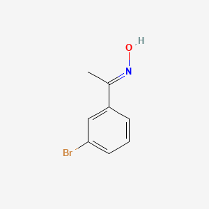 molecular formula C8H8BrNO B7788527 1-(3-溴苯基)乙酮肟 