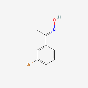 1-(3-Bromophenyl)ethan-1-one oxime