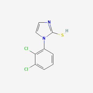 molecular formula C9H6Cl2N2S B7788586 CID 610697 