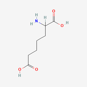 molecular formula C7H13NO4 B7788653 2-氨基庚二酸 CAS No. 3721-85-5