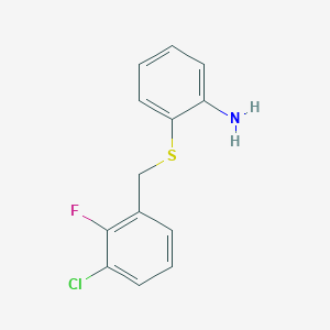 molecular formula C13H11ClFNS B7788758 Cyto10A9 