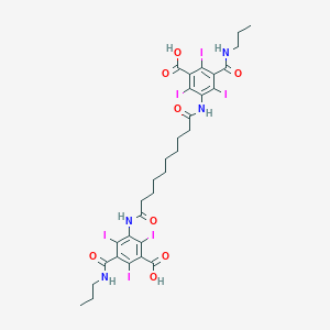 B077888 Isophthalamic acid, 5,5'-(octamethylenebis(carbonylimino))bis(N-propyl-2,4,6-triiodo- CAS No. 10395-30-9