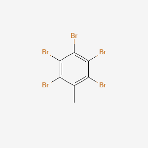 molecular formula C7H3Br5 B7788880 2,3,4,5,6-Pentabromotoluene CAS No. 87-83-2; 26101-97-3(replacedby87-83-2)