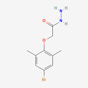 molecular formula C10H13BrN2O2 B7789027 2-(4-Bromo-2,6-dimethylphenoxy)acetohydrazide 