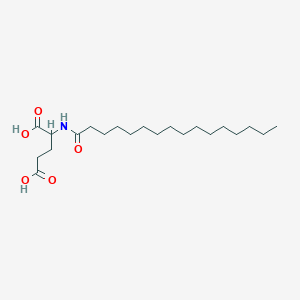 molecular formula C21H39NO5 B7789035 Palmitoylglutamic acid 