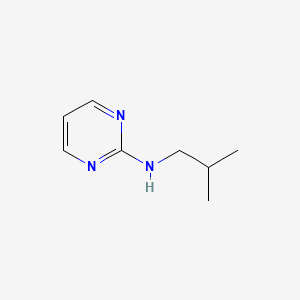 molecular formula C8H13N3 B7789090 N-isobutylpyrimidin-2-amine 