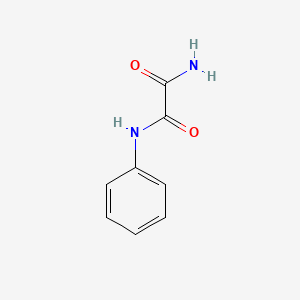 molecular formula C8H8N2O2 B7789114 N'-phenyloxamide CAS No. 10543-64-3