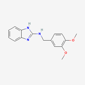 N-(3,4-dimethoxybenzyl)-1H-benzo[d]imidazol-2-amine