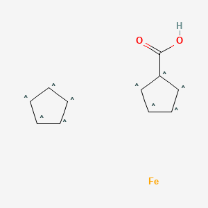 molecular formula C11H10FeO2 B7789215 (Carboxycyclopentadienyl)cyclopentadienyliron 