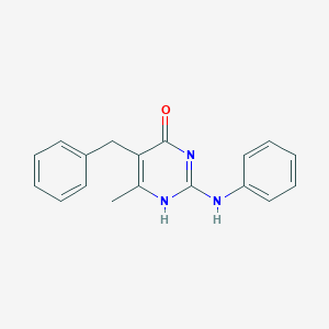 molecular formula C18H17N3O B7789217 CID 17027619 