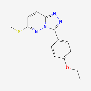 3-(4-Ethoxyphenyl)-6-(methylthio)-[1,2,4]triazolo[4,3-b]pyridazine