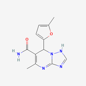 molecular formula C12H13N5O2 B7789330 CID 16833497 