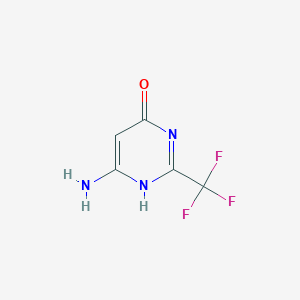 molecular formula C5H4F3N3O B7789429 CID 243407 