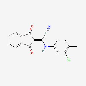 molecular formula C18H11ClN2O2 B7789452 CID 734638 