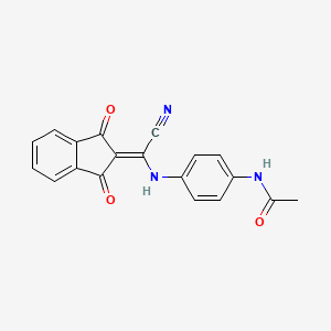 molecular formula C19H13N3O3 B7789461 CID 734640 