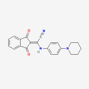 molecular formula C22H19N3O2 B7789740 CID 1194610 
