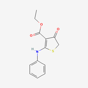 ethyl 2-anilino-4-oxothiophene-3-carboxylate