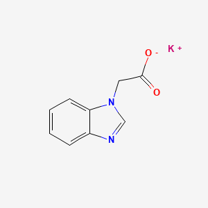 molecular formula C9H7KN2O2 B7789846 CID 17390340 