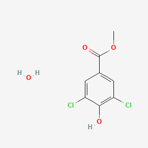 molecular formula C8H8Cl2O4 B7789870 3,5-二氯-4-羟基苯甲酸甲酯水合物 CAS No. 207511-20-4