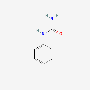 molecular formula C7H7IN2O B7789872 （4-碘苯基）脲 CAS No. 13114-95-9
