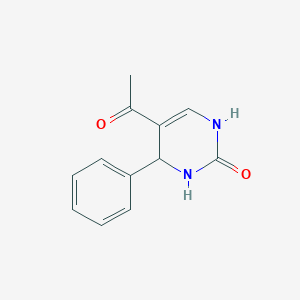 molecular formula C12H12N2O2 B7789914 5-acetyl-4-phenyl-3,4-dihydro-2(1H)-pyrimidinone 