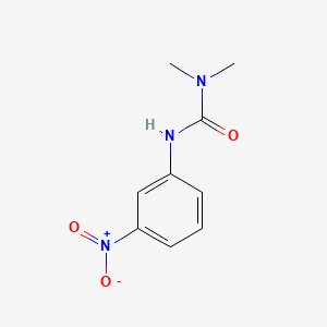 molecular formula C9H11N3O3 B7789939 1,1-Dimethyl-3-(3-nitrophenyl)urea CAS No. 7159-98-0