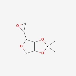 2,2-Dimethyl-4-(oxiran-2-yl)-3a,4,6,6a-tetrahydrofuro[3,4-d][1,3]dioxole