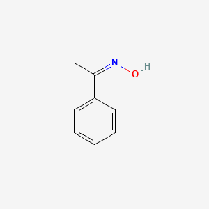 molecular formula C8H9NO B7789994 1-Phenyl-1-ethanone oxime 