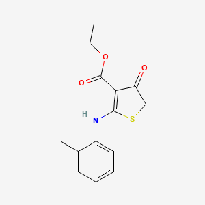 molecular formula C14H15NO3S B7790006 CID 2764317 