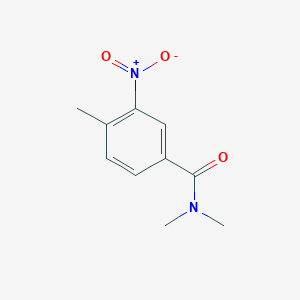 molecular formula C10H12N2O3 B7790010 N,N,4-trimethyl-3-nitrobenzamide 
