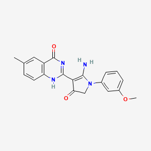 molecular formula C20H18N4O3 B7790238 CID 1580214 